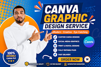 create professional canva graphic design