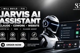 build fix jarvis ai assistant claude cowork website jarvis ai n8n claude agent