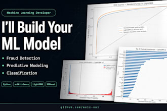 build a machine learning model for prediction, classification, regression