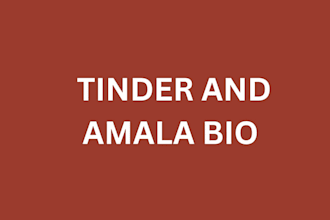 create eba, tinder, amala tinder bio fro you
