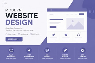 design and develop a responsive landing page