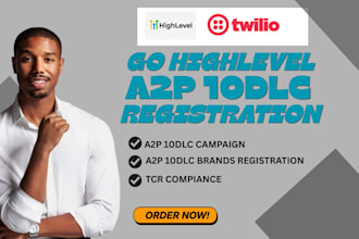 register your a2p 10dlc brand and campaign