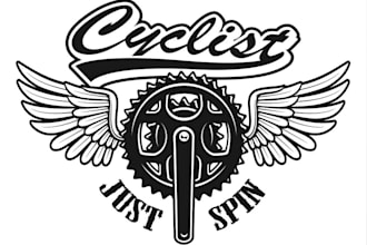 design a modern bicycle logo with satisfaction guaranteed