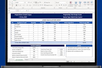 design a complete solar pv system layout for your home or business
