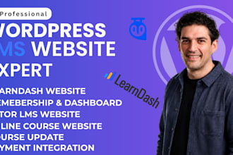 build wordpress elearning online course with learndash tutor lms and learnpress