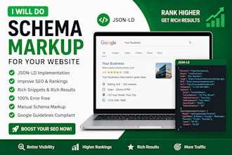 add advanced schema markup for better SEO
