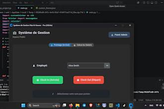 creat a desktop application for you