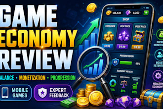 review your mobile game economy and progression balance