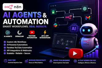build openclaw ai agents and n8n automation for your business