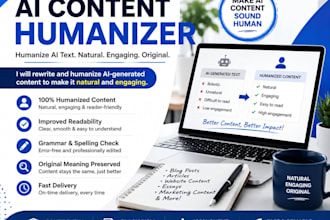 humanize ai content and rewrite chatgpt text naturally