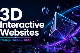 build a stunning 3d interactive website using threejs webgl and gsap animation