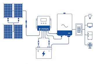 create a professional solar system design in autocad and pvsyst