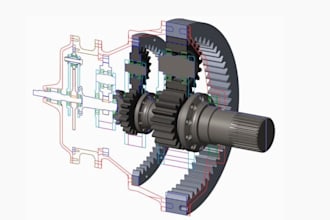 do 3d cad rendering, mechanical design, cad design for manufacturing or printing