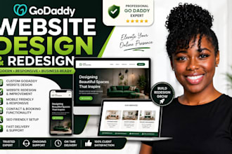 godaddy website design godaddy website redesign build godaddy website developer