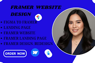 framer website design develop framer website framer landing page framer website