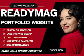 design readymag website redesign readymag website landing page portfolio website