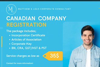do canada business number setup, gst hst registration, and cra tax filing