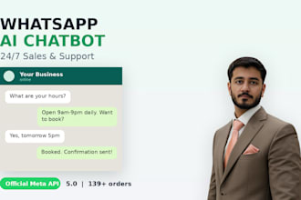 build a whatsapp ai chatbot with chatgpt for your business