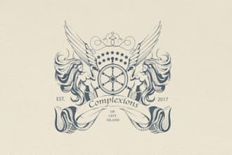 design high quality coats of arms logo