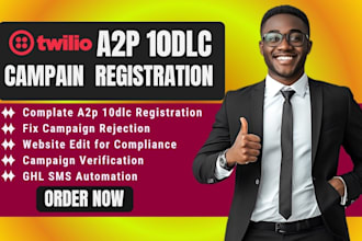 do twilio a2p 10dlc registration website tcr a2p campaign approval