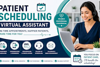 manage patient scheduling and appointment coordination for your practice