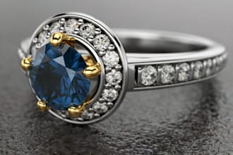 do luxury diamond ring pendant bracelet necklace jewelry cad with rhino and file
