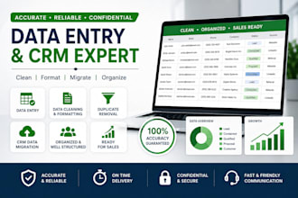 manage your data very carefully and  politely