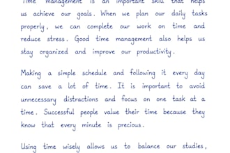 convert PDF to neat handwritten notes manually