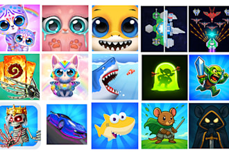 design a high converting mobile game icon or app icon