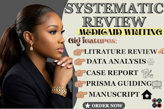 conduct systematic review, meta analysis, review article