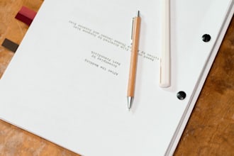 proof read and edit on all creative works