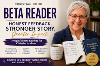 beta read and offer inline feedback, christian beta reader
