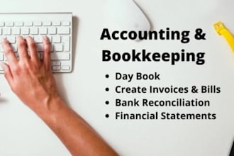 do monthly bookkeeping and accounting for your company on hourly basis