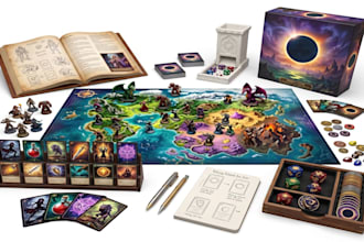 do board game design and custom card game templates