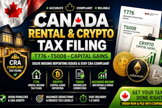 file canada rental income tax t776 cra crypto capital gains t5008 missing