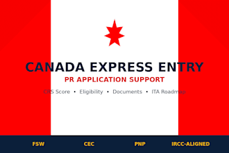 help with canada immigration, PR, and express entry visa