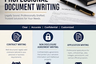 professional legal drafting for you