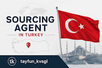 be your product sourcing agent in turkey