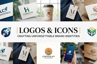 do logo design and icon design