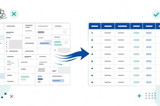 clean up and format your excel data entry