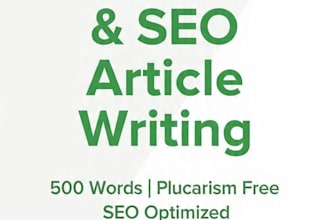 write health and lifestyle blog articles with SEO