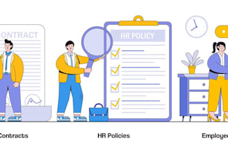 draft a custom employment agreement with company policies