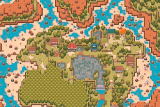 do top down pixel art tileset pixel tilemap and animation for your game platform