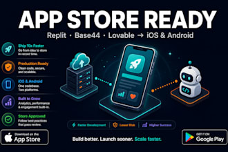 fix debug deploy replit base44 lovable capacitor app to app store play store