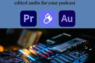 professionally edit your podcast for high quality audio