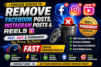 banning instagram fb yt tiktok mass report remove harassing defamatory content