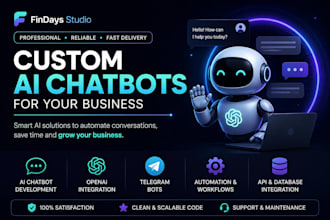 build a custom ai chatbot for your business