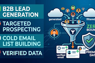 do b2b lead generation and targeted cold email list building