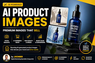 create premium ai product images for ecommerce brands