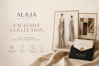 transfer exclusive ownership of an original fashion collection